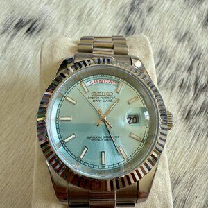 Custom Mod Watch Automatic Day Date Seiko Dial Miyota Movement